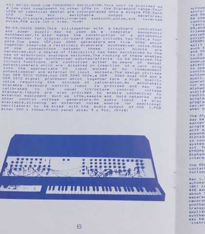 Digisound-1980s leaflets for modular 80